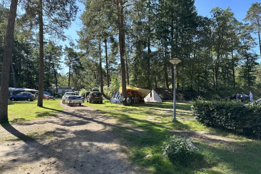 Camping Veluwe kampeerplaats Landhuisje 12