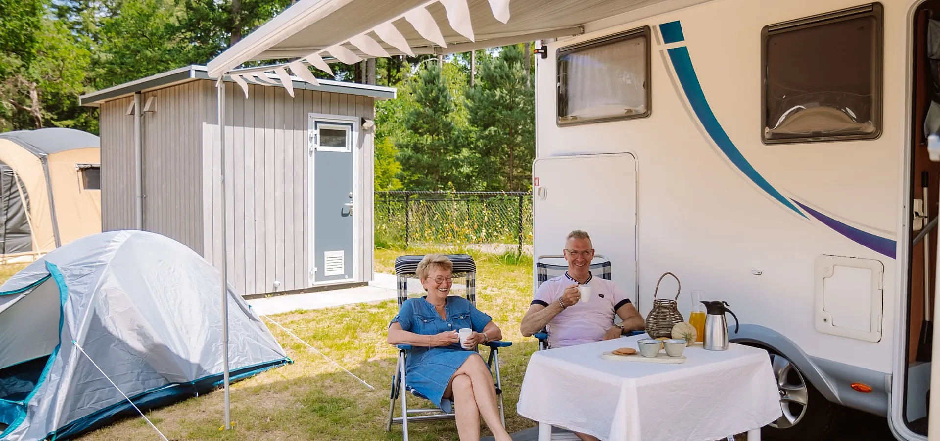 Camping Veluwe met prive sanitair 24