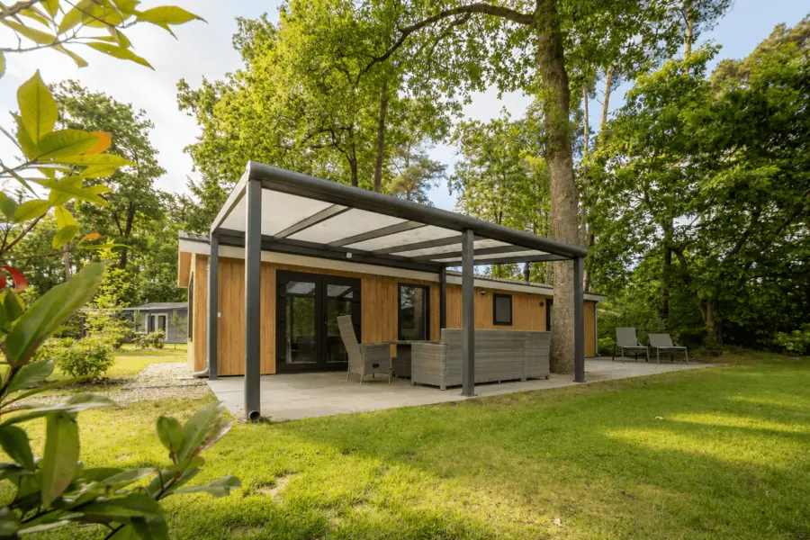 Vakantiepark Veluwe met hond Bos Chalet 1